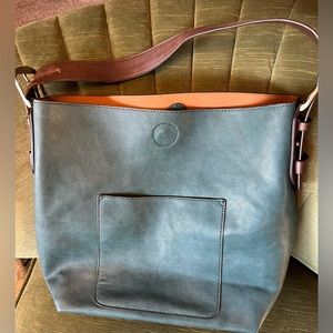 Joy Susan Classic Hobo 2-in-1 Vegan Tote